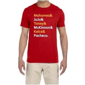 Kansas City Chiefs Starting Line Up T-Shirt